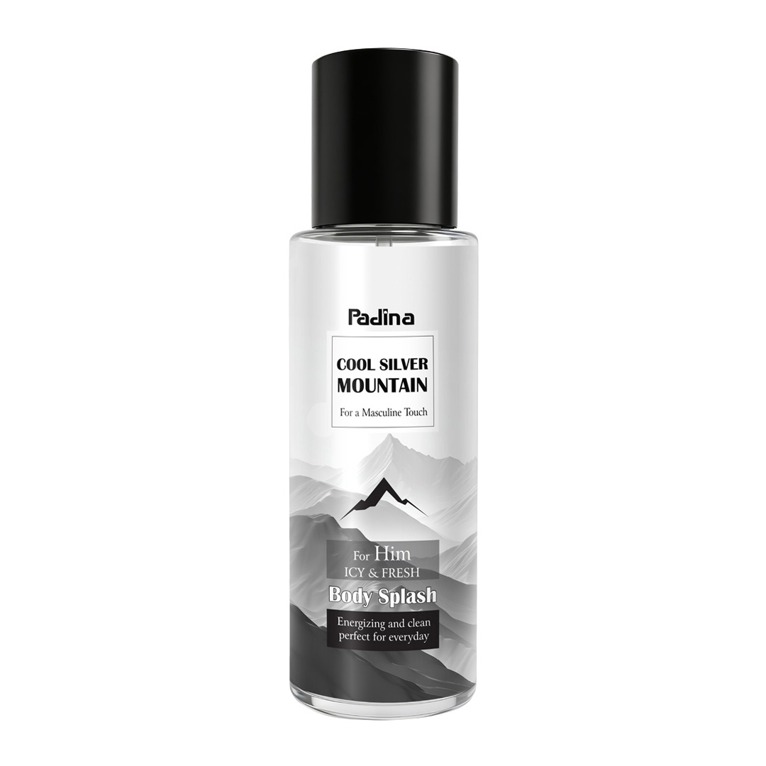 بادی اسپلش پادینا رایحه COOL SILVER MOUNTAIN مخصوص آقایان